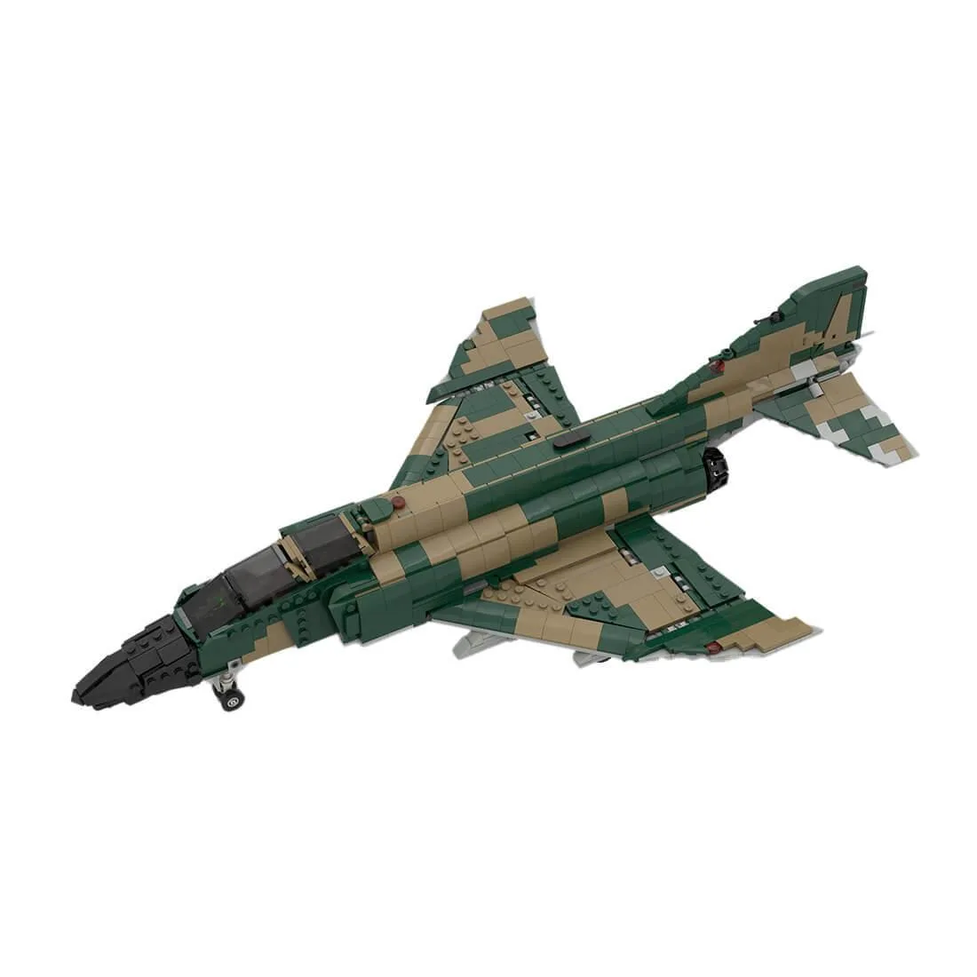 ZITIANYOUBUILD ZITIANYOUBUILD MOC-178143 F-4 Phantom II Fighter-bomber Blocks Set 952 — product photo