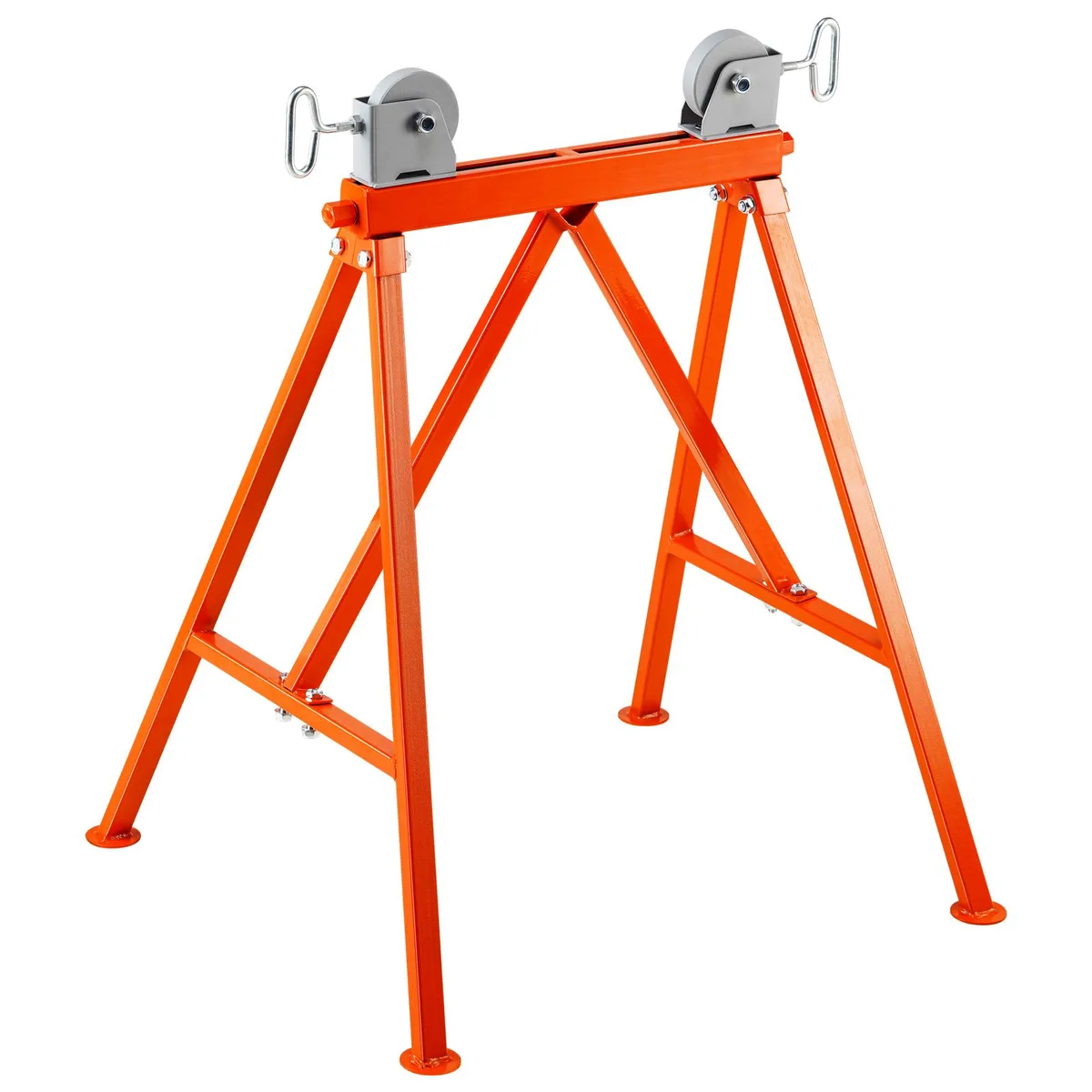 VEVOR VEVOR Pipe Stand Roller Head 2500 lbs 2-36 in 45# Steel 1110A — product photo