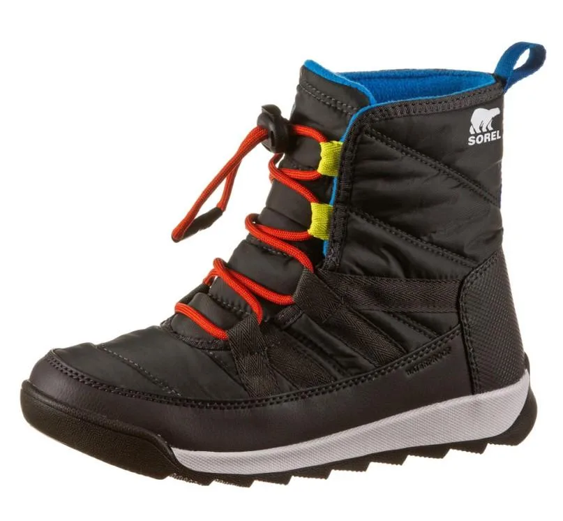 Sorel Sorel Whitney II Short Lace Winter Boot Black 200g insulation 31 inch lace — product photo