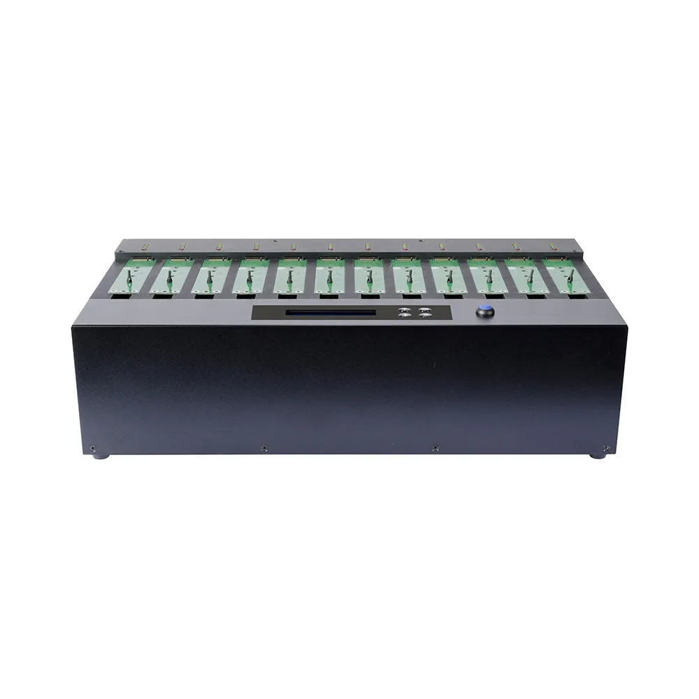 Systor Systor 1-to-11 SATA NVMe Duplicator 12GB/min SYSNVME-M2211 — product photo