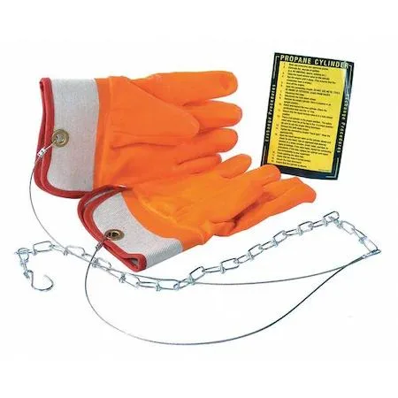 Ironguard Ironguard 70-1020 Propane Gloves PVC Orange 12 in — product photo