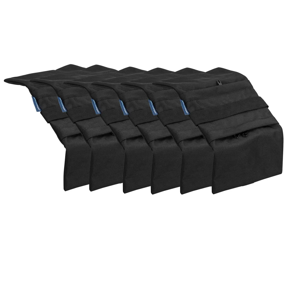 Flashpoint Brand Flashpoint Empty Saddle Sandbag 5 lb Cordura Nylon Black 6 Pack — product photo