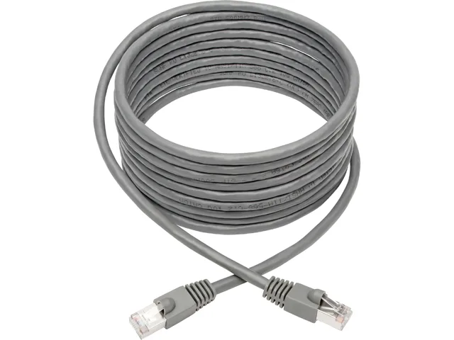 Tripp Lite Tripp Lite N262-015-GY Cat6a Shielded Ethernet Cable 15 ft Gray — product photo