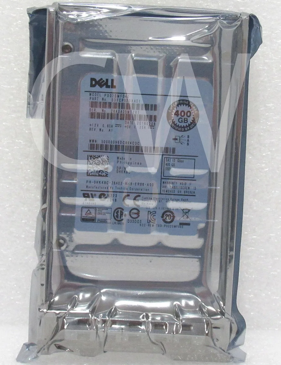 DELL DELL PX02SMF040 400GB 2.5in 12G SAS internal hard drive — product photo