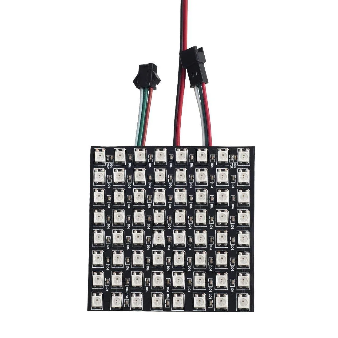 KEHIPI KEHIPI WS2812B 8x8 64 Pixel LED Matrix Panel DC5V 19W IP30 — product photo
