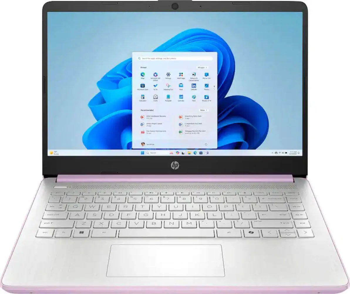 HP HP 14-dq6014dx laptop 4GB 128GB UFS SSD — product photo
