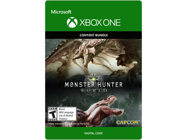 Capcom Capcom Monster Hunter: World Deluxe Edition Xbox One Digital Code G3Q-00443 — product photo