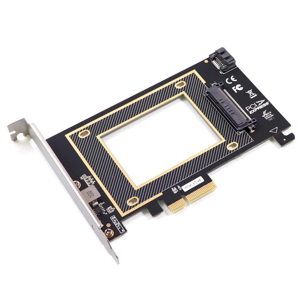 Ruth's sister Ruth's sister PCIe x16 to U.2 SFF-8639 NVMe/SAS/SATA Adapter — product photo