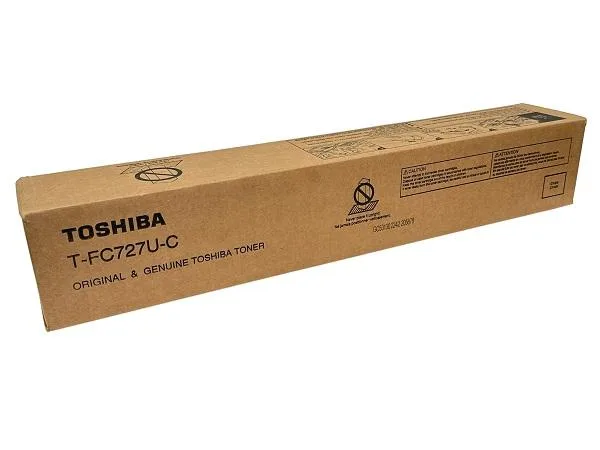 Toshiba Toshiba T-FC727U-C Cyan Toner Cartridge (39200 pages) — product photo