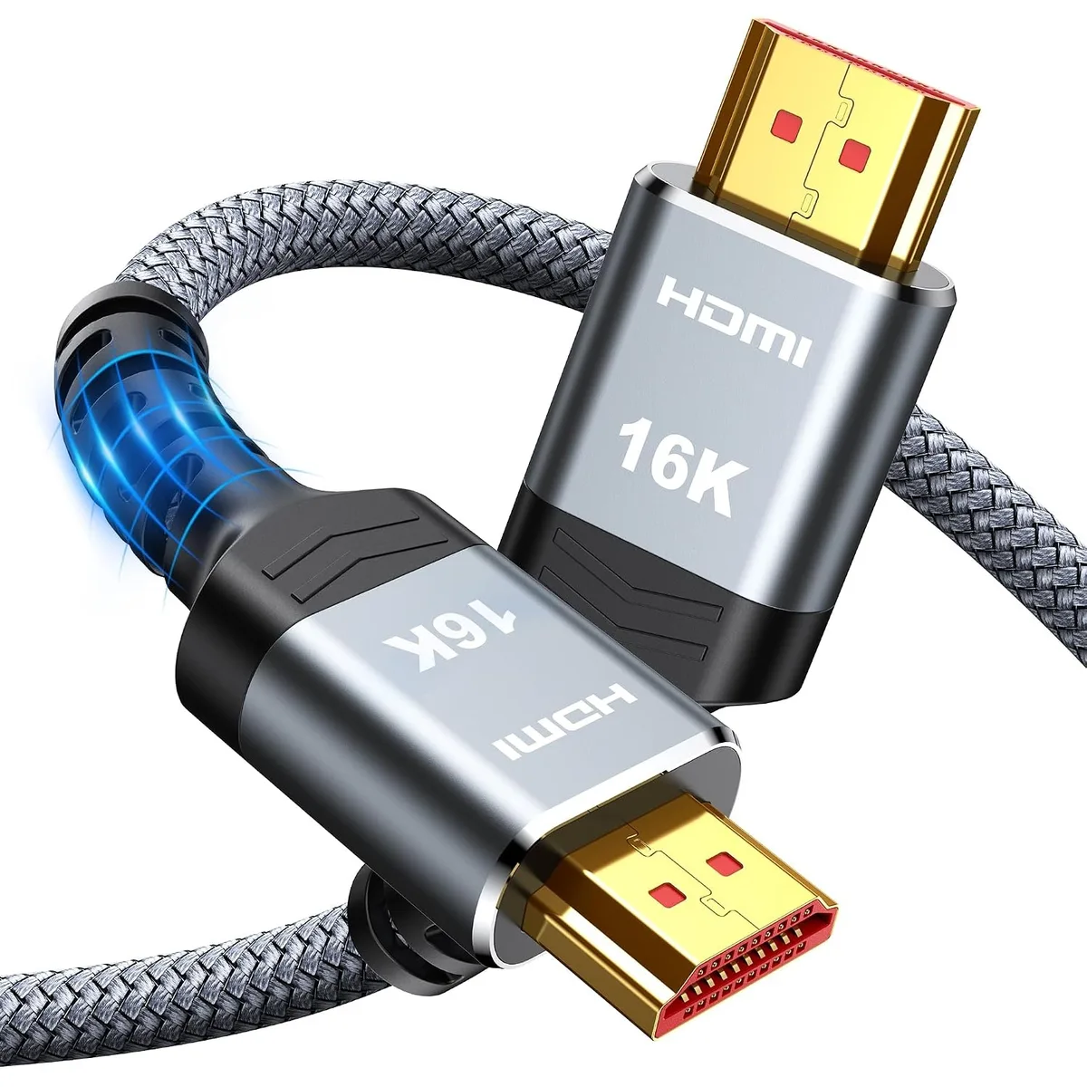 Keyence Keyence HDMI 2.2 Cable 6.6FT 96Gbps 16K 480Hz Braided — product photo