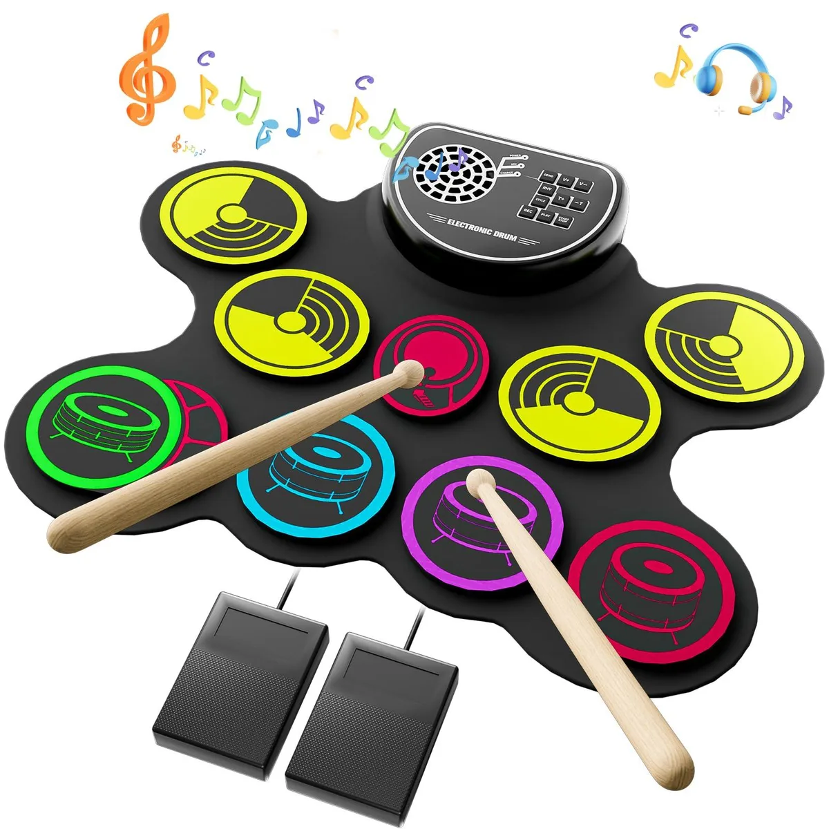  Alesis WG630 10 Pad Roll-up Electronic Drum Kit — product photo