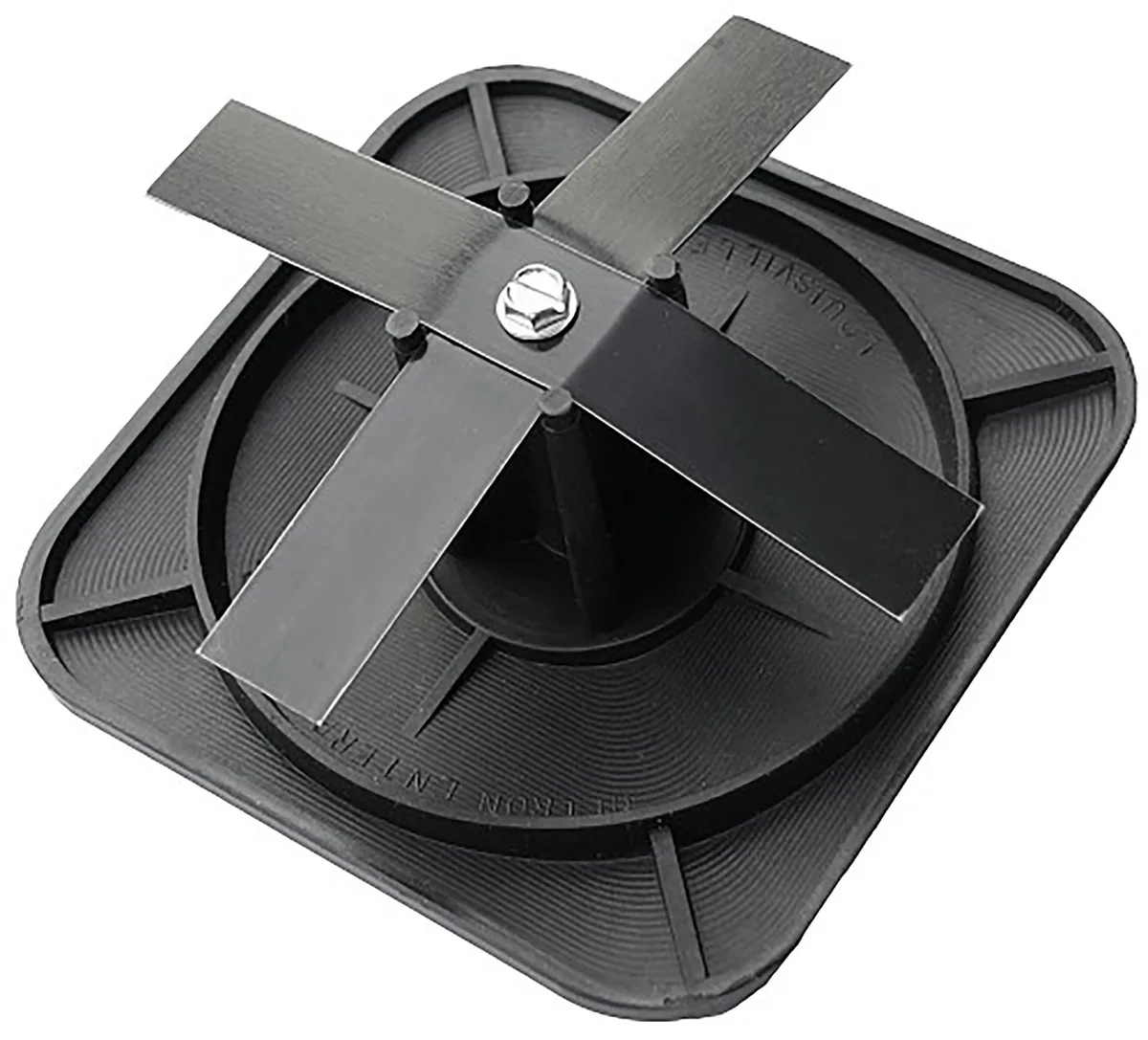 Deltech Fitness Deltech Fitness 4" Square Pole Cap .75" Radius Corner — product photo