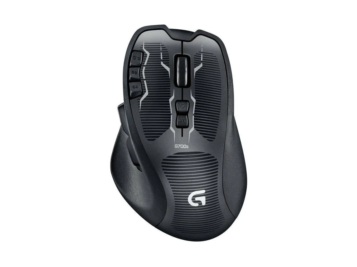 Logitech Logitech G700s 910-003584 Black Wired Wireless Laser 8200 dpi 13 Button Gaming Mouse — product photo