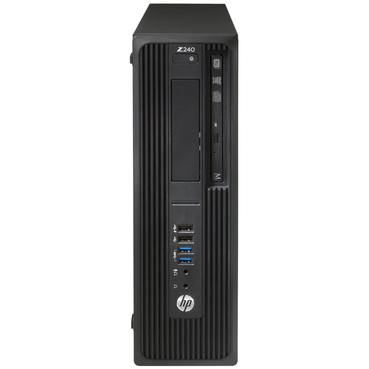 HP HP Z2 410 SFF Workstation Xeon E3-1225 v5 3.3 GHz 16 GB DDR4 512 GB SSD 1 TB HDD Windows 11 Pro desktop PC — product photo