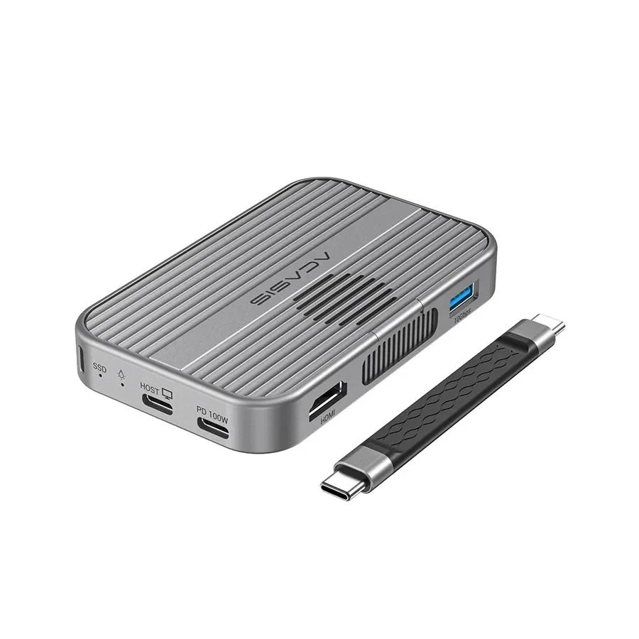 Acasis Acasis EC-1401 10Gbps magnetic docking station &amp; NVMe enclosure — product photo