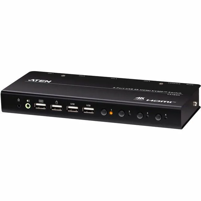 ATEN ATEN CS784H 4-Port USB 4K HDMI KVMP Switch — product photo
