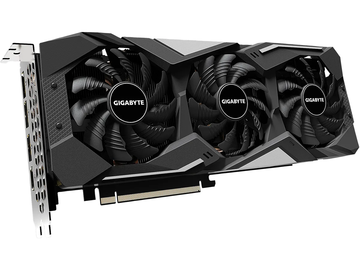 GIGABYTE GIGABYTE GV-R57XTGAMINGOC-8GD Radeon RX 5700 XT graphics card — product photo