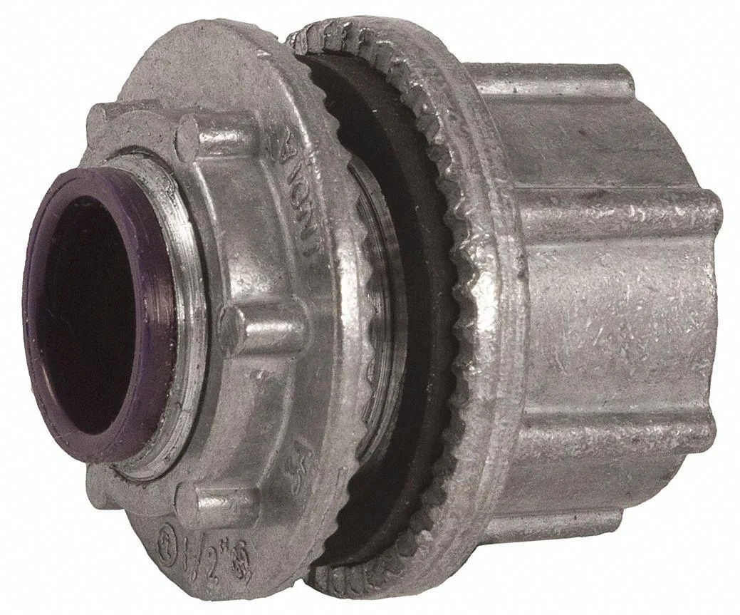 Hubbell Incorporated Hubbell Incorporated Raco 1706 1-1/2" Threaded IMC Rigid Hub Gray Die Cast Zinc — product photo