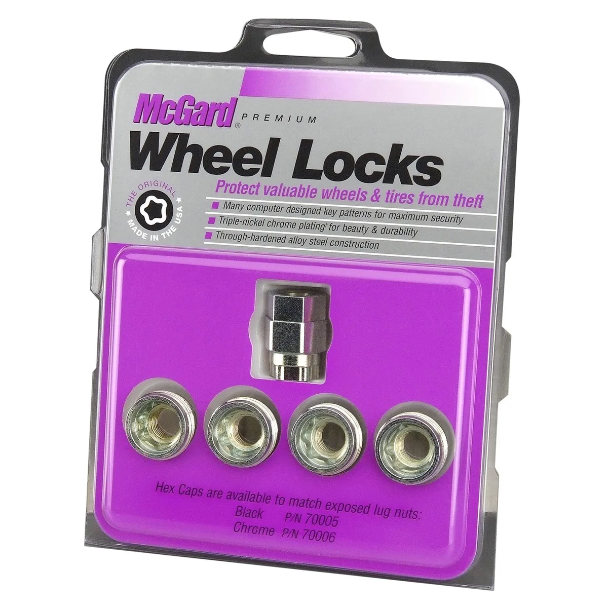 MCGARD MCGARD 24011 Cone Seat Under Hub Cap Wheel Lock Set 7/16"-20 accessories - wheel — product photo
