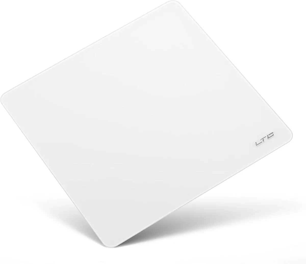 LTC LTC Tempered Glass Mouse Pad 13x13in White — product photo