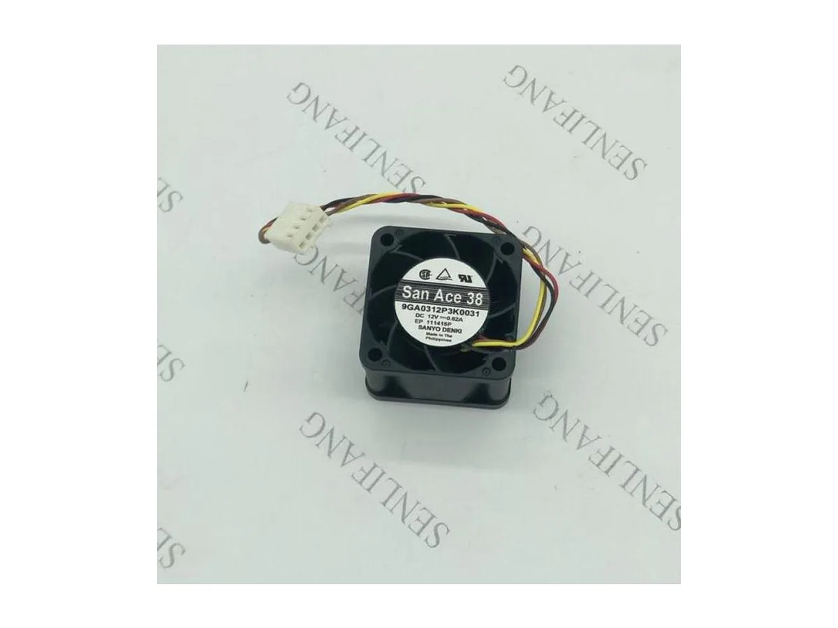 Fans Fans 9GA0312P3K0031 DC 12V .62A 38x38x28mm Server Cooler Fan — product photo