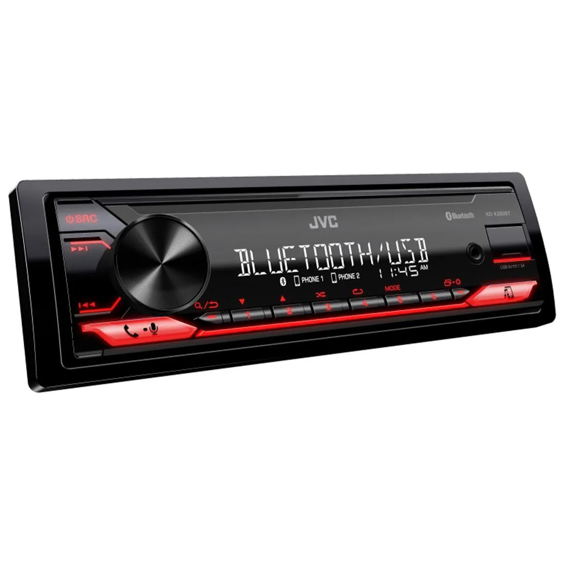 JVC JVC KD-X280BT Digital Media Receiver Single DIN 22 w x 4 — product photo