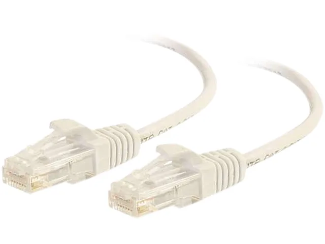 Cables To Go Cables To Go 01186 Cat6 network ethernet cable 3 ft white — product photo