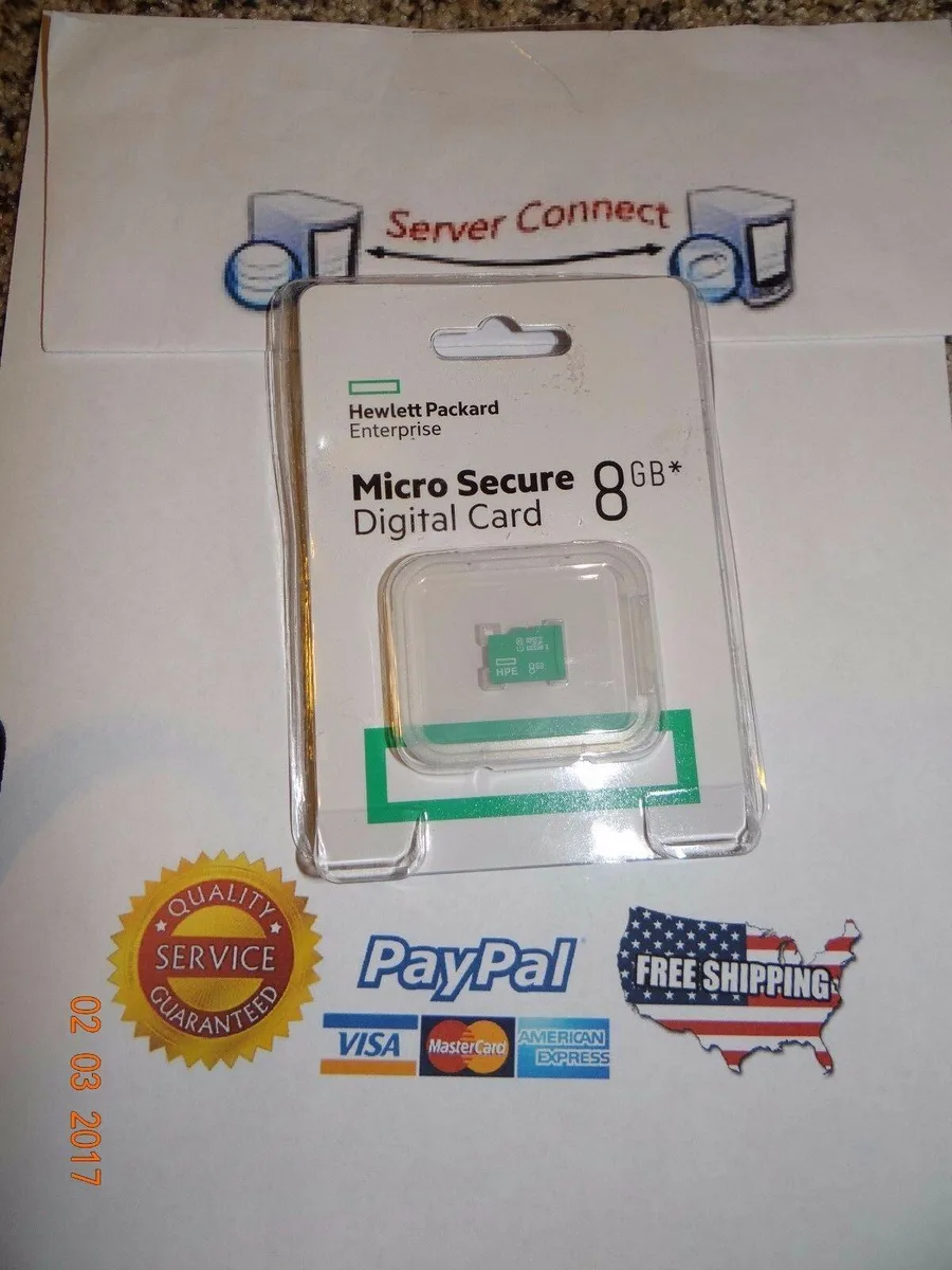 HP HP 726116-B21 8GB microSD Enterprise Mainstream Flash Media Kit — product photo