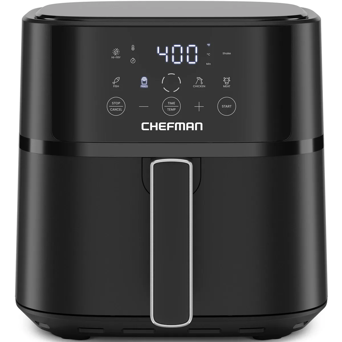  Chefman TurboFry Touch 6 QT Air Fryer Black 1700W — product photo