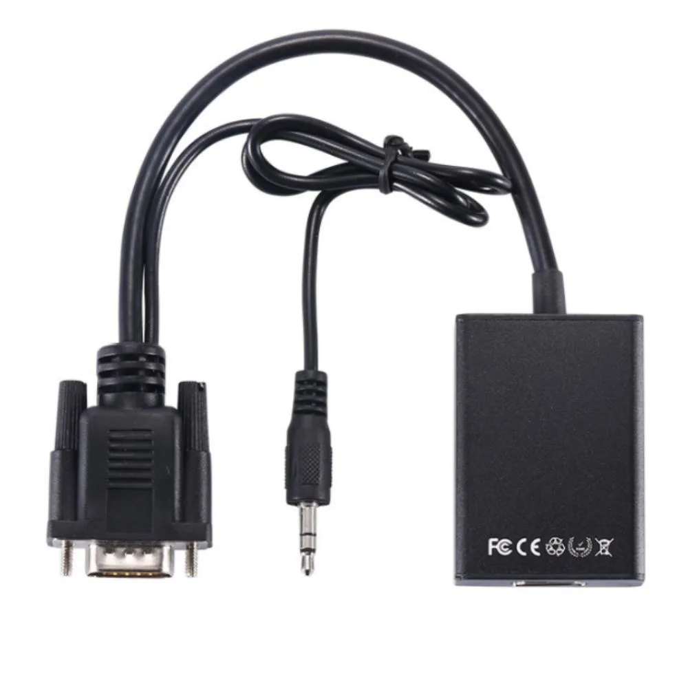 Ruth's sister Ruth's sister VGA to HDMI converter adapter international power cord — product photo