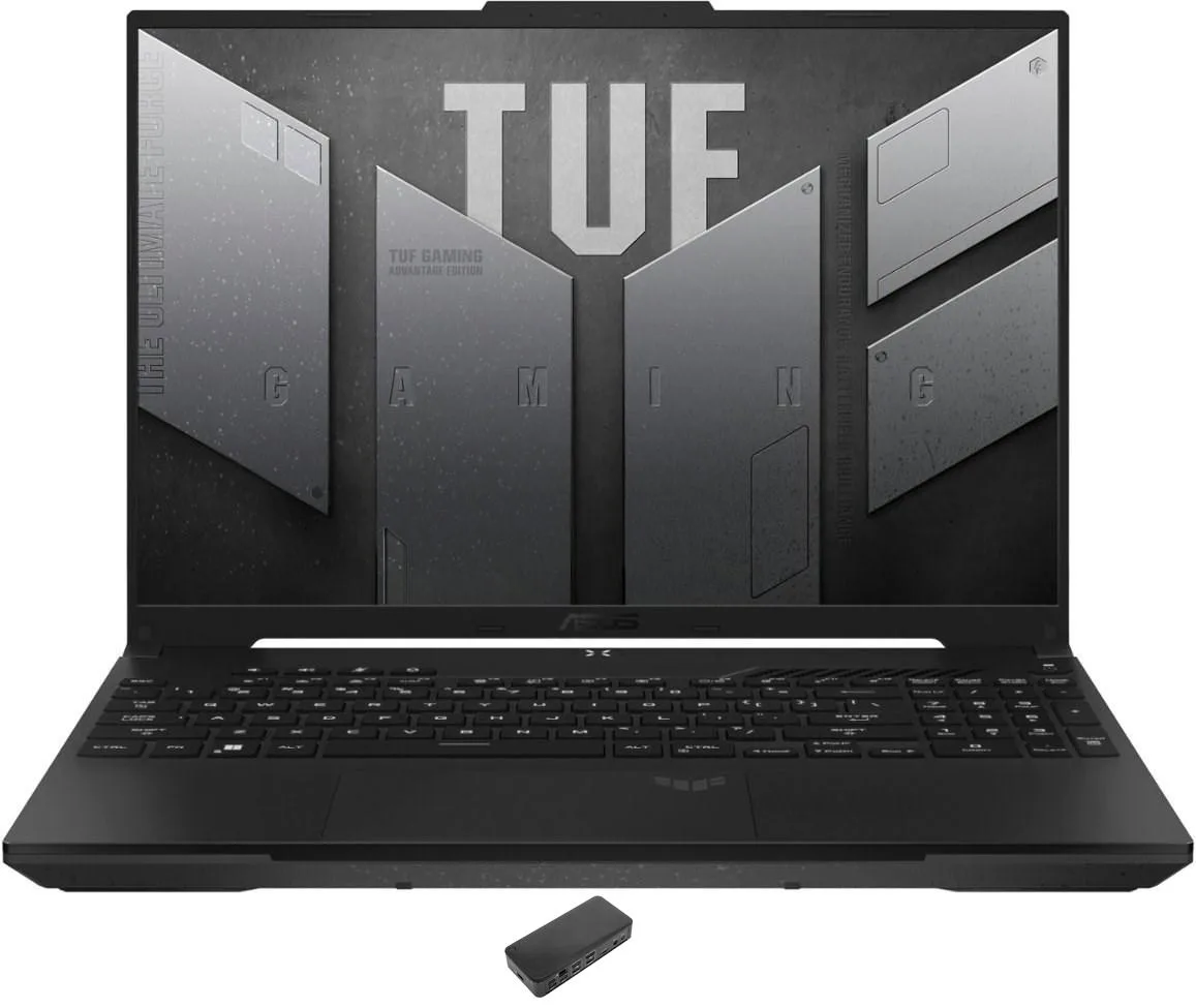 ASUS ASUS TUF Gaming A16 FA617NT gaming laptop with USB-C dock — product photo