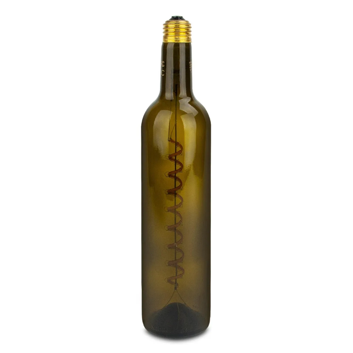 Segula Segula LED Wine Bulb 12W Dimmable Curved Filament Brown — product photo