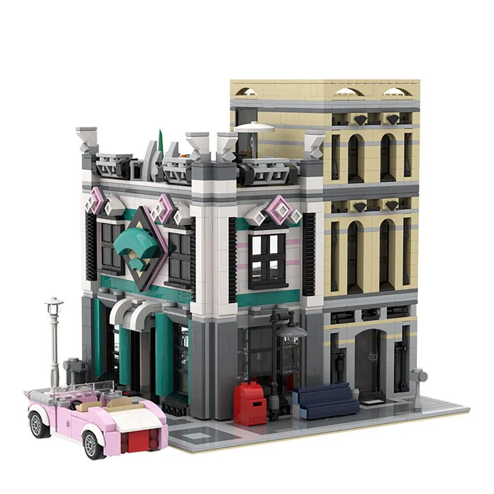 ZITIANYOUBUILD ZITIANYOUBUILD C4530 Internet Café Building Set 2220 Parts — product photo