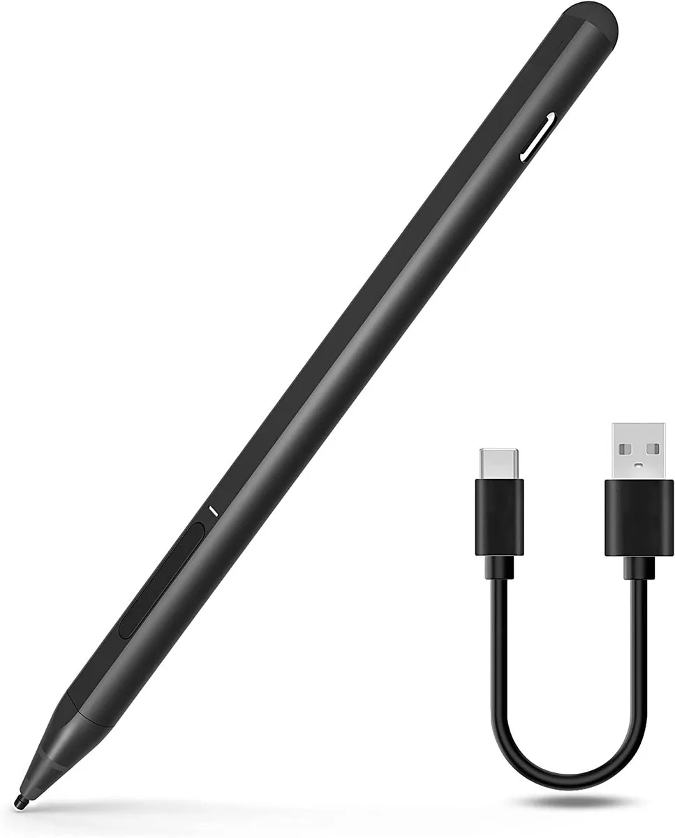 Werleo Werleo Raphael 520C Stylus Pen, 4096 Pressure, USB-C Charging, Magnetic Attach, Black — product photo