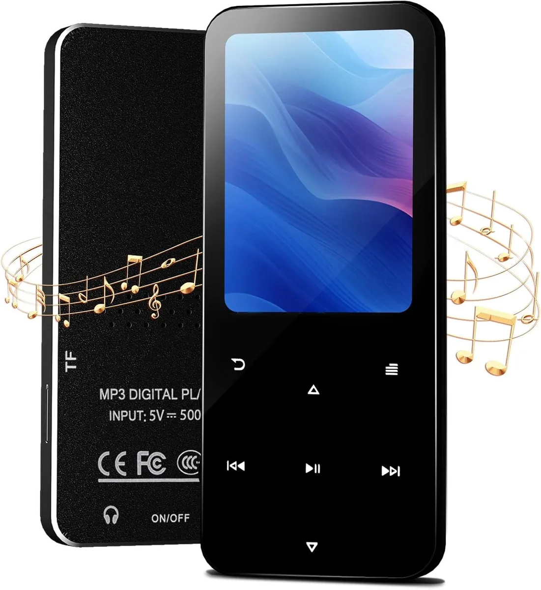 Corn Electronics Corn Electronics 144GB MP3 Player Bluetooth 5.2 Black — product photo