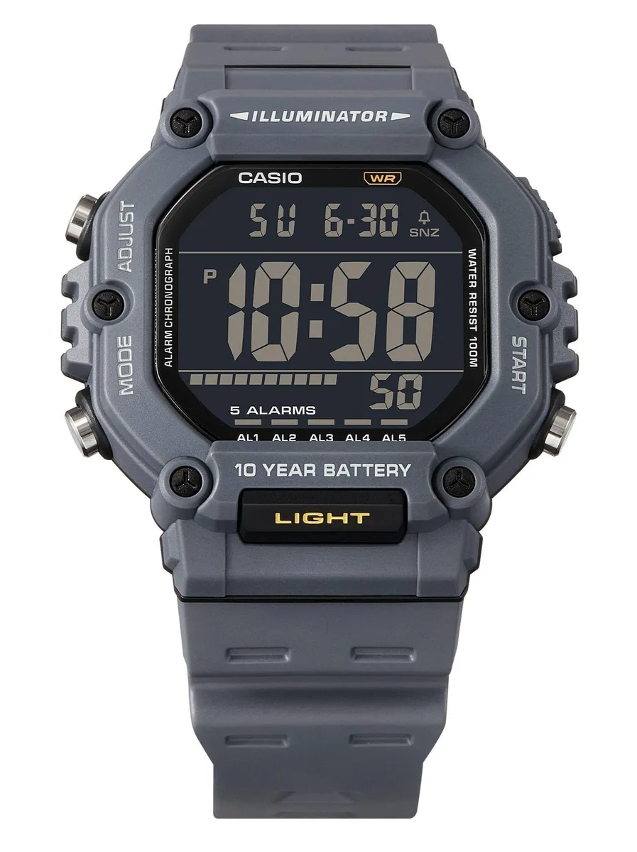 CASIO CASIO AE-1600H-8BV Digital Resin Watch 100m 49.70mm — product photo