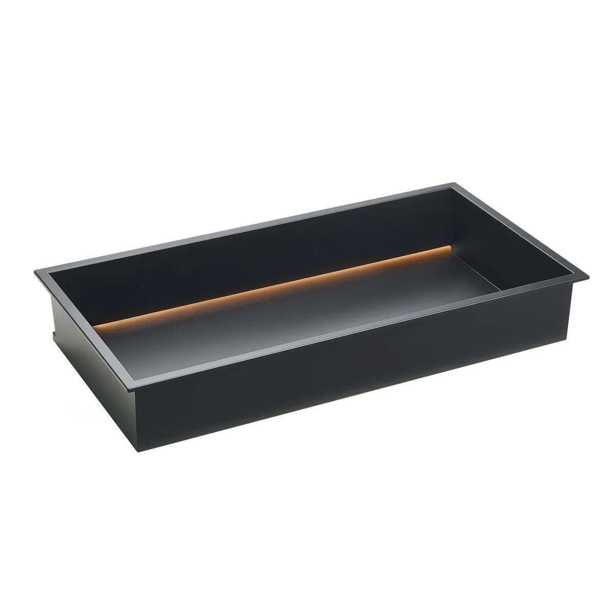 VEVOR VEVOR Shower Niche 13 x 25 x 4 inch LED 304 Stainless Steel Black — product photo