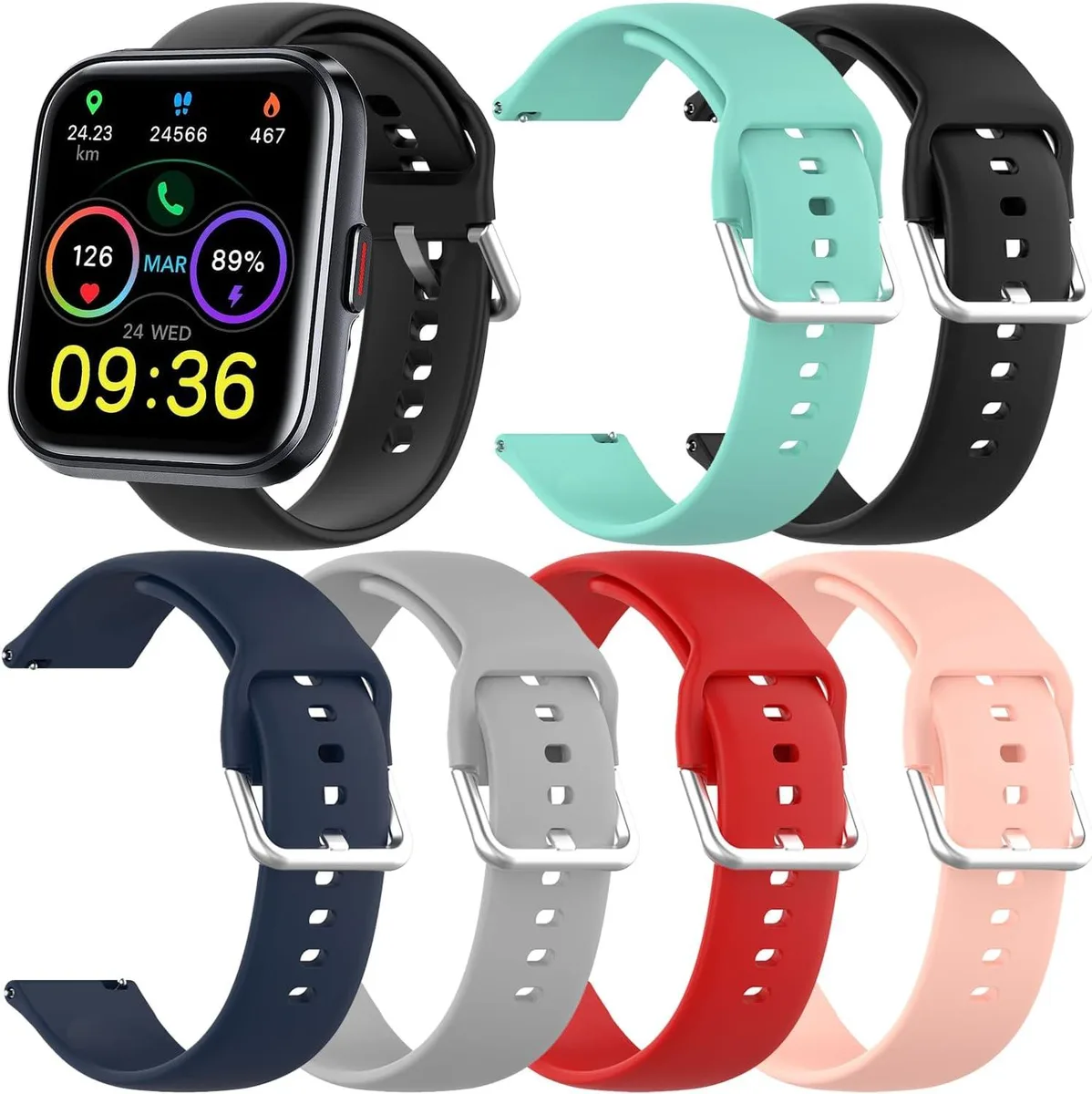 ETEIZU ETEIZU ID208 Silicone Watch Band accessory — product photo