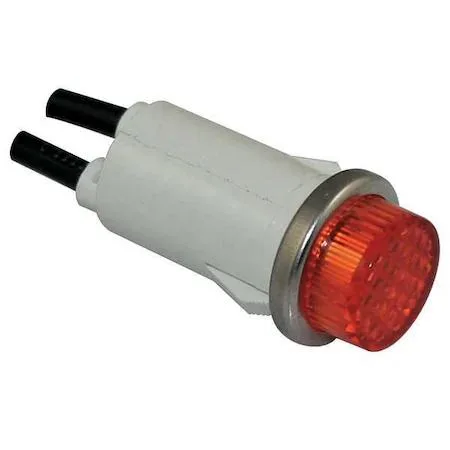 Dayton Dayton 22NY53 Raised Panel Light Amber 120V AC/DC 1/2 in — product photo