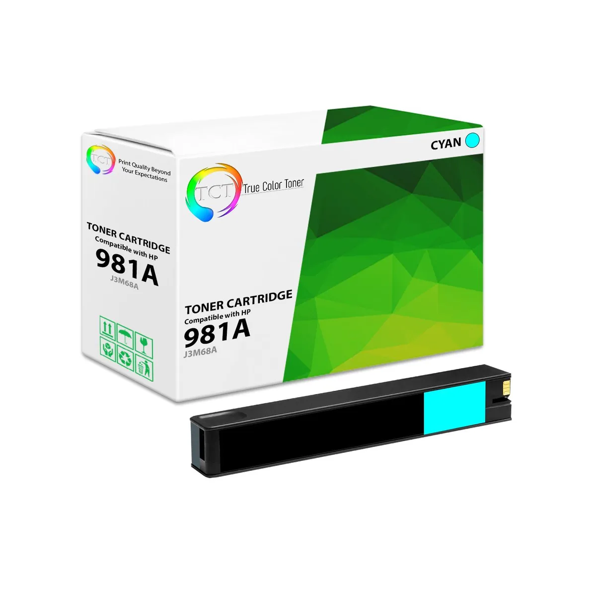 True Color Toner True Color Toner TCT-981A-C Cyan toner cartridge 6000 pages — product photo
