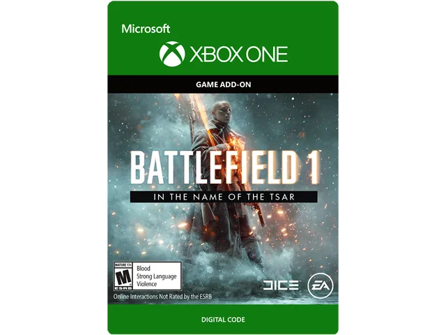 Electronic Arts Electronic Arts 7D4-00164 Battlefield 1 In the Name of the Tsar DLC downloadable game — product photo
