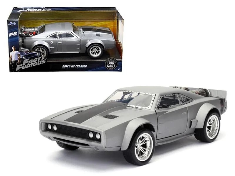 Jada Jada 98291 Dom's Dodge Ice Charger Fast &amp; Furious F8 1:24 Diecast Vehicle — product photo
