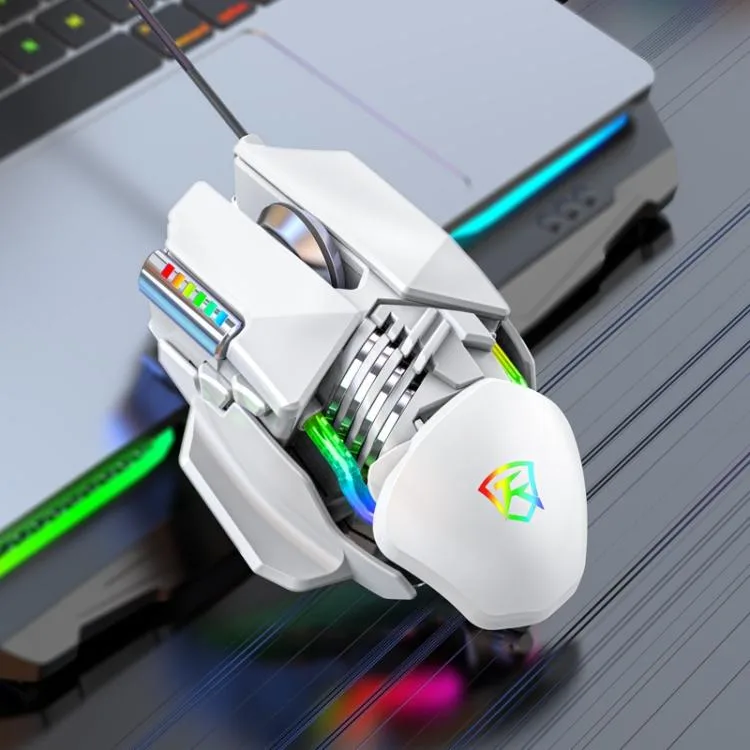 eForChina eForChina P3 12800dpi 6-Key Wired Gaming Mouse White — product photo