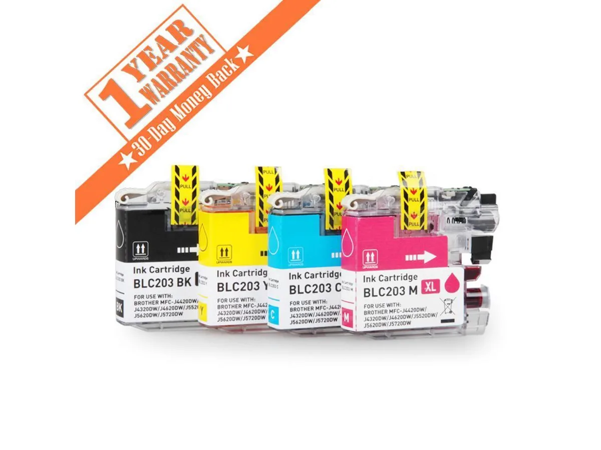 V4ink V4ink LC203XL 4-pack ink cartridge for Brother MFC-J460DW J480DW J485DW — product photo