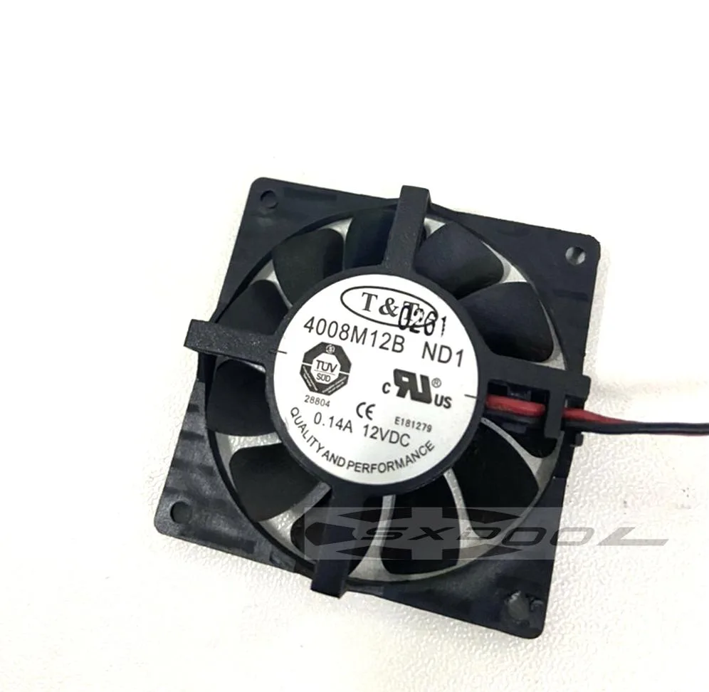 SXDOOL SXDOOL 4008M12B ND1 12v 40x40x8mm Hanging Frame North and South Bridge Cooling Fan — product photo