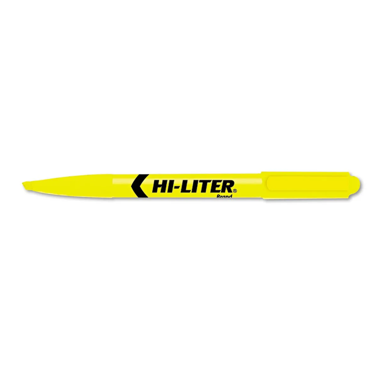 Avery Avery 23591 HI-LITER Chisel Tip Fluorescent Yellow Pen Highlighter Dozen — product photo