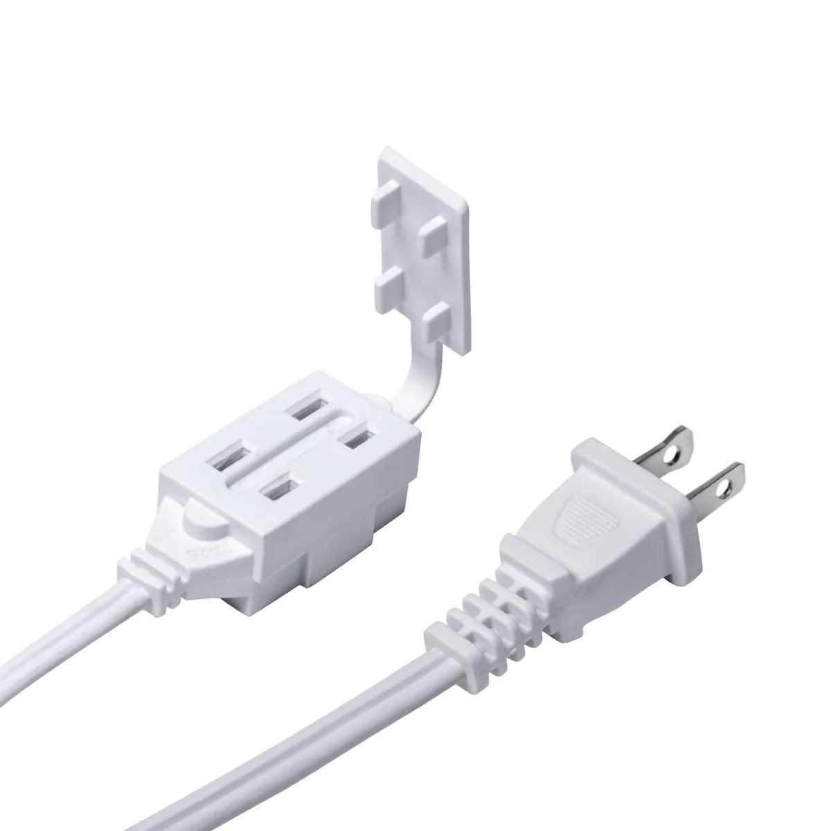  Newhouse Electric 6-Foot 2-Prong Power Extension Cord White — product photo