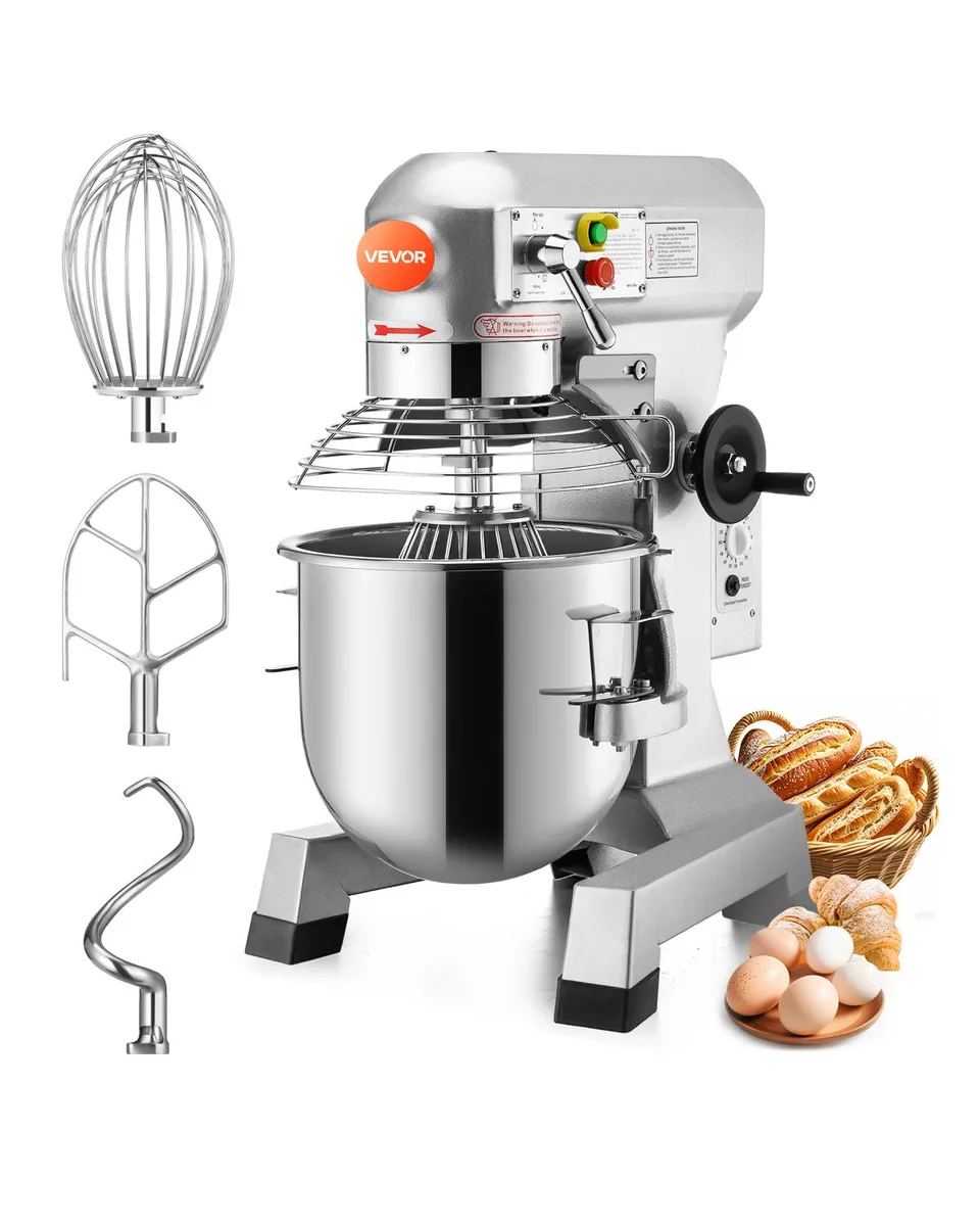 VEVOR VEVOR 30Qt Commercial Kitchen Appliance 1100W 105/180/408 RPM — product photo