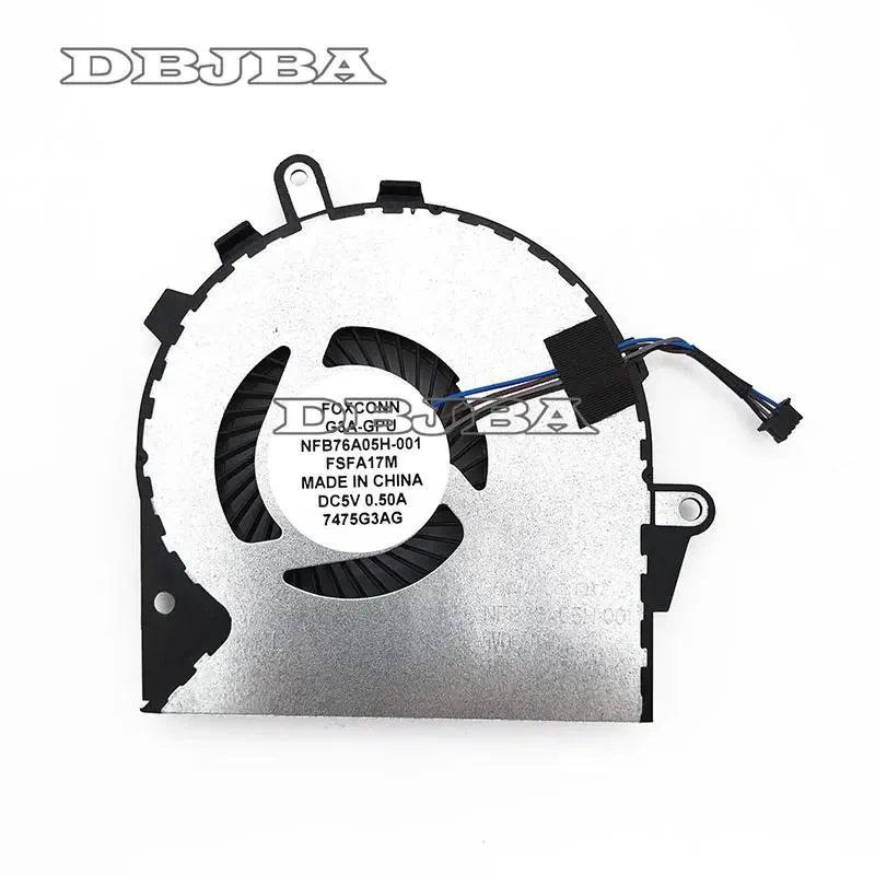 DBTLAP DBTLAP Fan for HP Shadow Elf 3 NS85B00-16M03 DC5V 0.5A Laptop CPU Cooling Fan — product photo