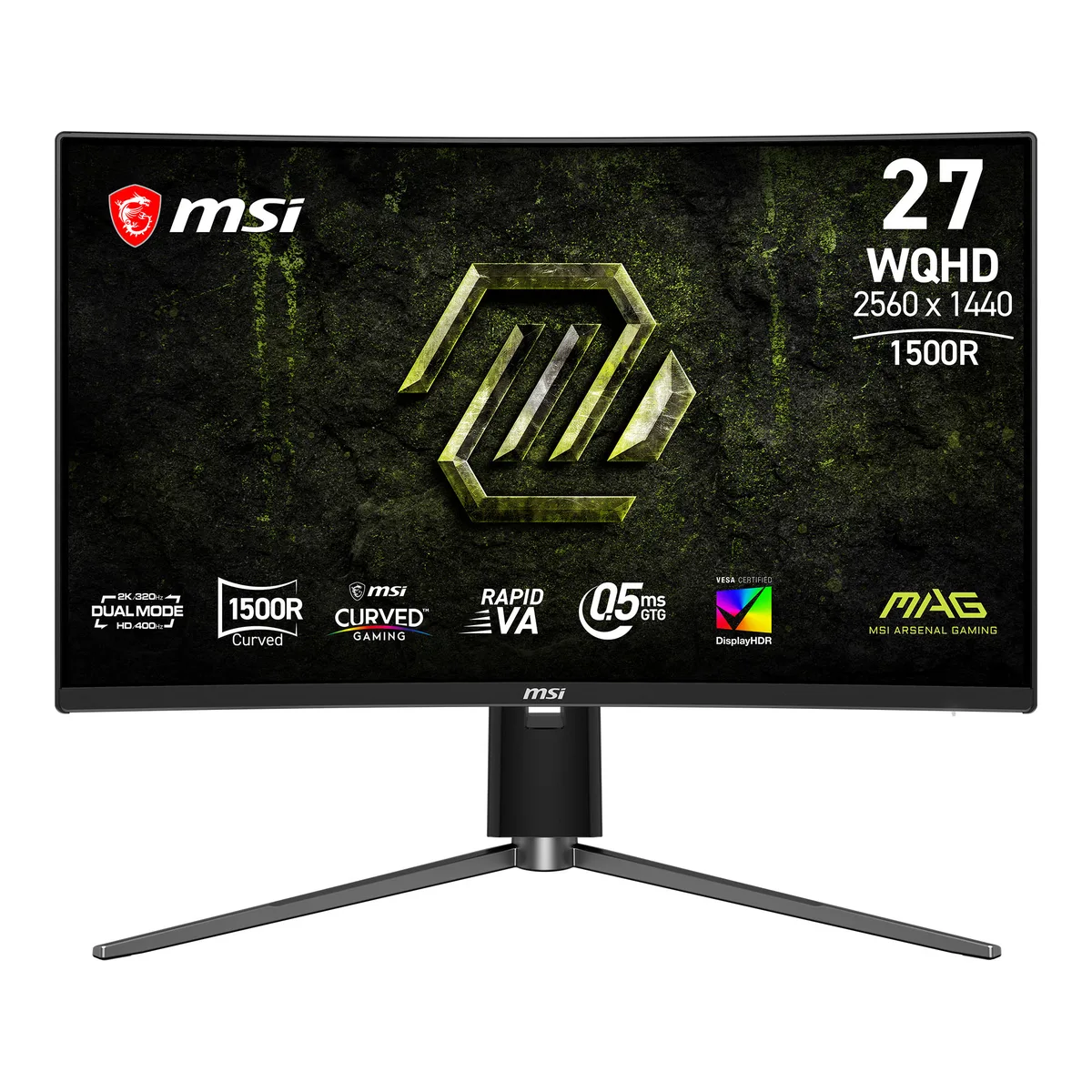 MSI MSI MAG 274CQPDF X32 27" Dual Mode gaming monitor — product photo